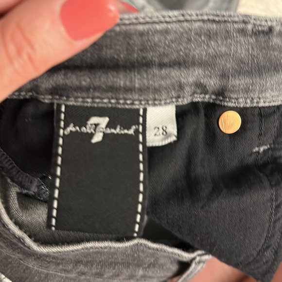 7 for all mankind skinny jeans - Picture 4 of 4